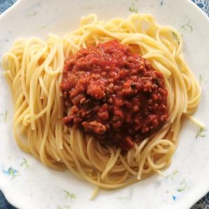 Spaghetti mit Hackfleisch